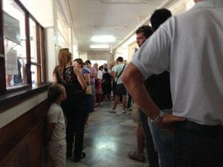 Griechische Bürokratie