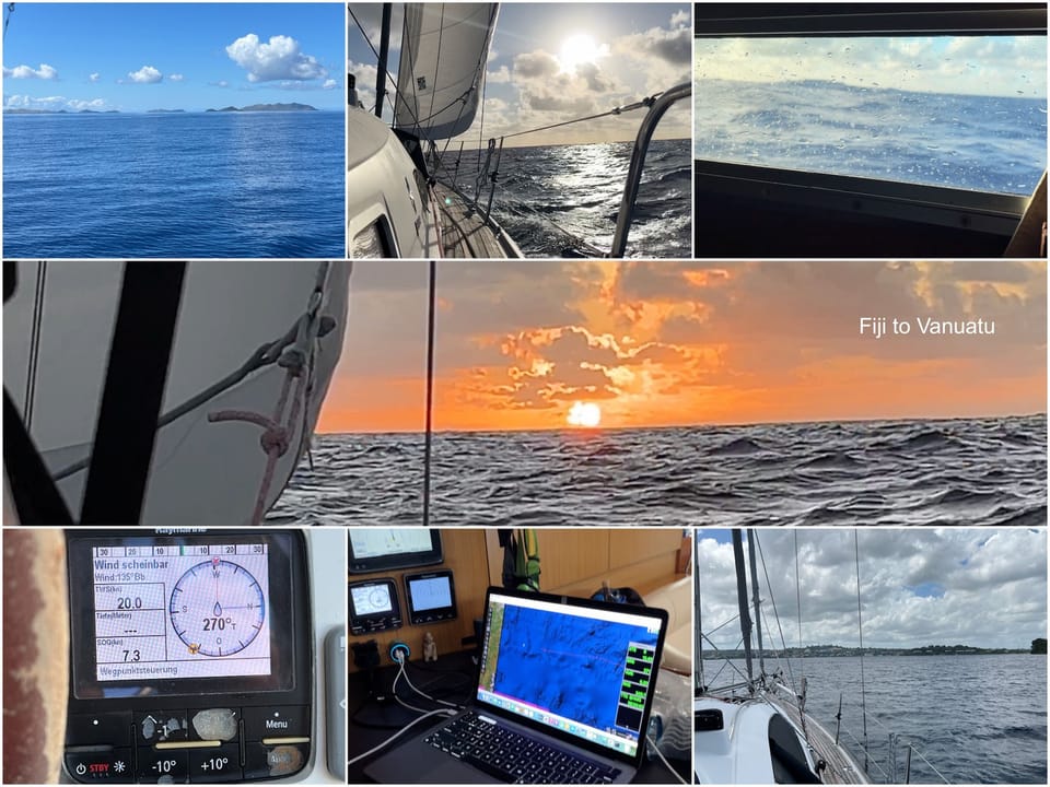 Passage Fiji nach Vanuatu