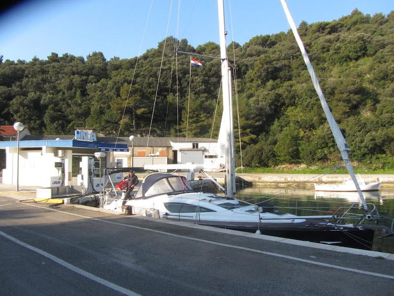 Lastovo zum Ausklarieren