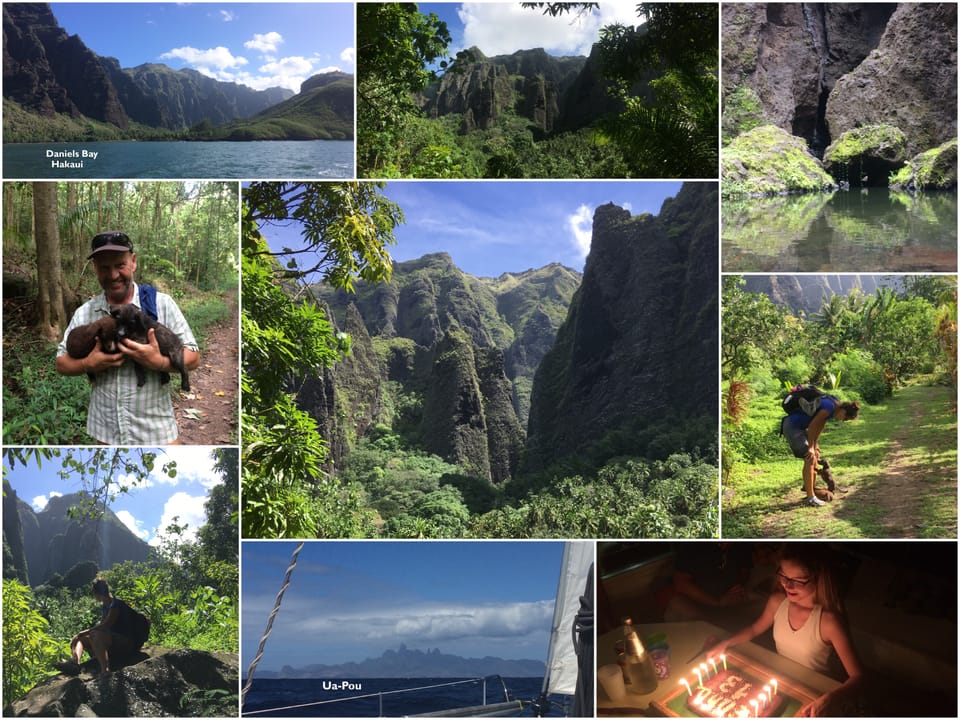 Marquesas, Nuku Hiva, Hakaui    und Oa Pou